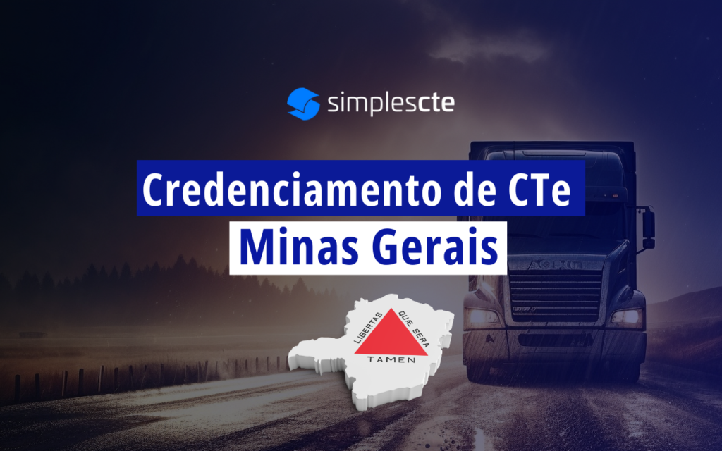Como se credenciar para emitir CTe em MG